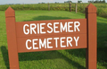 Griesemer Cemetery in Tazewell County, Illinois